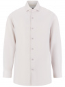 Рубашка классическая oodji для мужчины (бежевый), 3L130001M-2/51500N/3310S