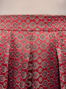Юбка расклешенная со встречными складками oodji для женщины (красный), 11600396-3/45935/4529G