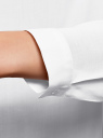 Блузка вискозная базовая oodji для Женщины (белый), 11411135B/14897/1000N
