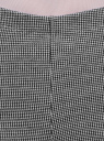 Легинсы трикотажные в гусиную лапку oodji для женщины (серый), 18700057/46979/1029O