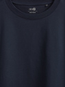 Футболка прямого силуэта из мерсеризованного хлопка oodji для Мужчины (синий), 5L641001I-2/51634/7900N