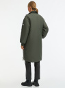 Куртка на молнии с воротником-стойкой oodji для Женщины (зеленый), 10203103-1/45913/6601N