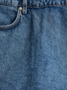 Юбка-шорты джинсовые oodji для Женщины (синий), 22807017/50815/7500W