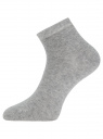 Комплект укороченных носков (6 пар) oodji для женщины (разноцветный), 57102418T6/47469/40
