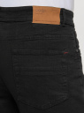 Шорты джинсовые с отворотами oodji для мужчины (черный), 6L220018M-4/50823/2900W