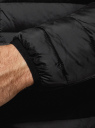 Куртка стеганая с воротником-стойкой oodji для мужчины (черный), 1B111008M/49002N/2900N