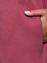 Платье вискозное с ремнем oodji для женщины (розовый), 11900180/42540/4A00N