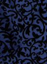 Платье облегающее с вырезом-лодочкой oodji для женщины (синий), 14001117-3/33038/7529E