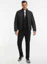 Куртка стеганая с воротником-стойкой oodji для Мужчины (черный), 1B111008M/49002N/2900N