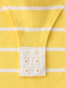 Блузка трик. женская oodji для женщины (желтый), 15A00001/45418/5110S
