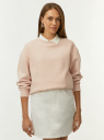 Свитшот из ткани с начесом oodji для Женщины (розовый) Свитшот из ткани с начесом oodji для Женщины (розовый), 14808058-2/19014N/4B00N