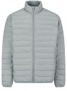 Куртка стеганая на молнии oodji для мужчины (серый), 1B121002M-1/50813/2300M