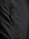 Куртка на молнии с капюшоном oodji для мужчины (черный), 1L512016M/25276N/2900N