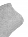 Комплект укороченных носков (6 пар) oodji для женщины (серый), 57102418T6/47469/2001M