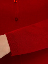 Жакет вязаный на пуговицах oodji для женщины (красный), 73212401-1B/45904/4500N