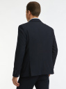 Пиджак приталенный на пуговицах oodji для Мужчины (синий), 2B420032M-1/48331N/7900O