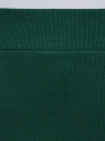Юбка миди трикотажная oodji для женщины (зеленый), 14101105/48037/6900N