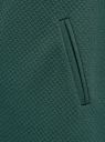 Платье трикотажное с рукавом 3/4 oodji для женщины (зеленый), 24001100-2/42408/6E00N