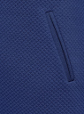 Платье трикотажное с рукавом 3/4 oodji для женщины (синий), 24001100-2/42408/7500N