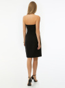 Платье-бандо со съемными бретелями oodji для Женщины (черный) Платье-бандо со съемными бретелями oodji для Женщины (черный), 12C22001/51847/2900N