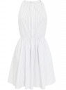Платье женское oodji для женщины (белый), 11900186/42811/1029S