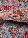 Платье принтованное из шифона oodji для женщины (разноцветный), 21912001-1/38375/7341F