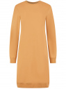 Платье в спортивном стиле базовое oodji для Женщина (коричневый), 14001199B/46919/3100N