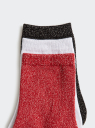 Комплект носков (3 пары) oodji для Женщины (разноцветный), 57102485-1T3/51199/3