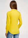 Рубашка базовая с нагрудными карманами oodji для Женщина (желтый), 11403222B/42468/5100N