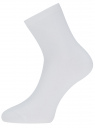 Комплект из трех пар носков oodji для женщины (белый), 57102466T3/47469/1000N