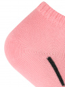 Комплект укороченных носков (6 пар) oodji для женщины (розовый), 57102433T6/47469/54