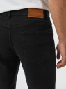 Шорты джинсовые с отворотами oodji для Мужчины (черный), 6L220018M-4/50823/2900W