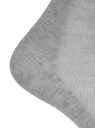 Комплект из трех пар хлопковых носков oodji для женщины (серый), 57102809T3/48022/4