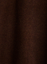 Джемпер вязаный из шерсти oodji для Женщины (коричневый), 63812747-1/52035/3900M