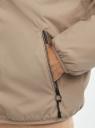 Куртка утепленная с капюшоном oodji для мужчины (бежевый), 1L512022M/44334N/3300N