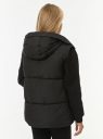 Жилет утепленный с капюшоном oodji для Женщины (черный) Жилет утепленный с капюшоном oodji для Женщины (черный), 19400024/48931/2900N