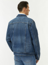 Куртка джинсовая с нагрудными карманами oodji для Мужчины (синий) Куртка джинсовая с нагрудными карманами oodji для Мужчины (синий), 6L300007M-3/50815/7500W