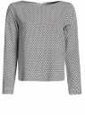 Блузка вискозная базовая oodji для Женщины (серый), 11411135B/14897/1229G