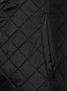 Куртка стеганая на кнопках oodji для Мужчина (черный), 1L111016M/44335N/2900N
