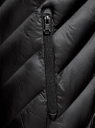 Куртка-бомбер с трикотажным воротником oodji для Мужчины (черный), 1L111013M/39723N/2900N