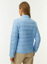 Куртка стеганая на молнии oodji для Женщины (синий), 18303013-2/50223/7000N