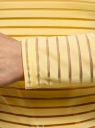 Лонгслив трикотажный прямого силуэта oodji для женщины (желтый), 14201046-1/33520/5200N