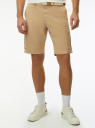 Шорты-карго хлопковые oodji для Мужчины (бежевый) Шорты-карго хлопковые oodji для Мужчины (бежевый), 2B720004M/39622N/3301N