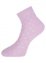 Комплект укороченных носков (6 пар) oodji для женщины (разноцветный), 57102418T6/47469/61