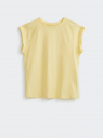 Футболка хлопковая oodji для Женщины (желтый), 14707001-4B/46154/5202N