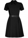 Платье женское oodji для женщины (черный), 11910088M/38253/2900N