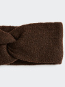 Повязка вязаная на голову oodji для Женщины (коричневый), 47610004/51141/3900N