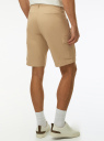 Шорты-карго хлопковые oodji для Мужчины (бежевый) Шорты-карго хлопковые oodji для Мужчины (бежевый), 2B720004M/39622N/3301N
