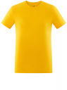 Футболка хлопковая базовая oodji для мужчины (желтый), 5B611004M/46737N/5200N