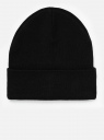 Шапка вязаная с отворотом oodji для Женщины (черный) Шапка вязаная с отворотом oodji для Женщины (черный), 47602036-1B/47108/2900N